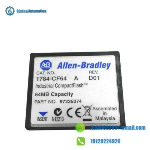 Allen Bradley 1784-CF64 Logic 556x Industrial Compact Flash Card
