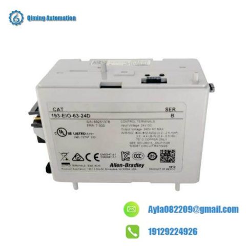 Schneider Electric 193EIO6324D, IO Overload Control Module, Relay