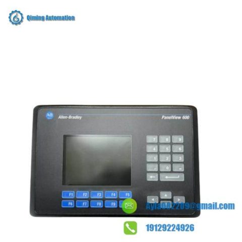 Allen-Bradley 2711-K6C16 PanelView 600 Color Keypad RS-232 (DF1) AC