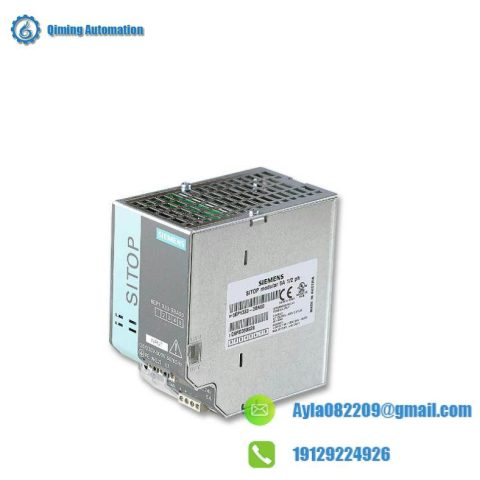 SIEMENS 6EP1 334-3BA00 SITOP Power Supply: Reliable Energy Solution for Industrial Applications