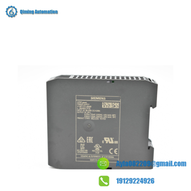 SIEMENS 6EP1 731-2BA00 SITOP POWER Module, Industrial Power Supply