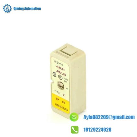 SIEMENS 6ES5498-1AA11: High-Performance Analog Input SubModule for Industrial Control Systems