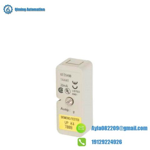 SIEMENS 6ES5498-1AA41 Analog Input SubModule