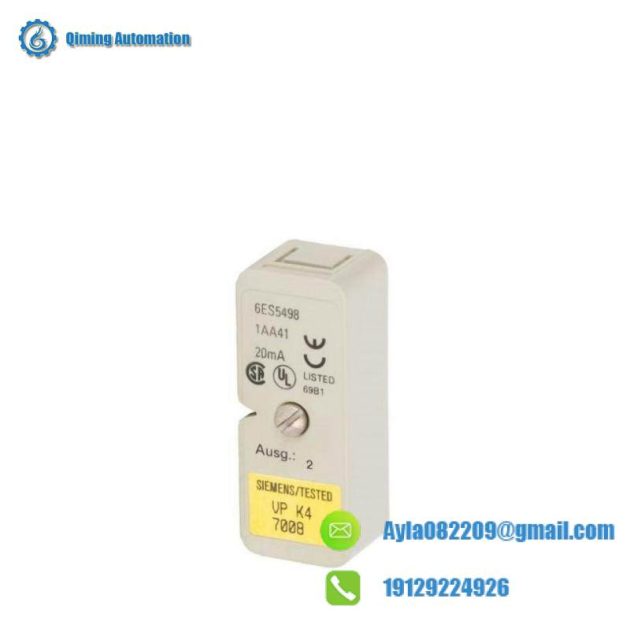 SIEMENS 6ES5498-1AA41 Analog Input SubModule