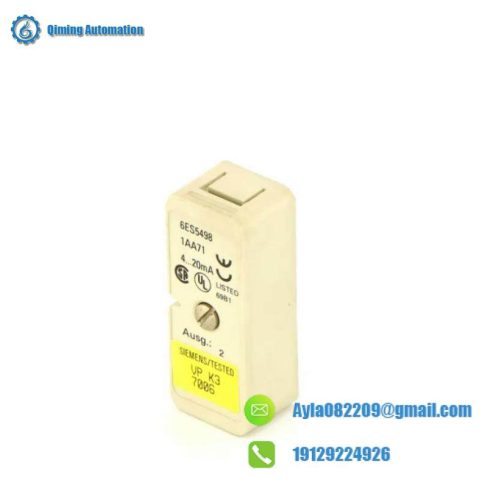SIEMENS 6ES5498-1AA71 Analog Input SubModule
