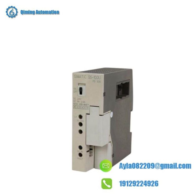 SIEMENS 6ES5935-8ME11 Industrial Power Supply Module