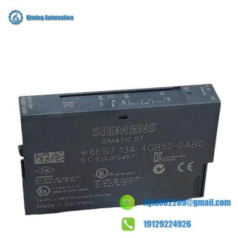 Siemens 6ES7134-4GB52-0AB0 Analog Input Module, Industrial Control Systems