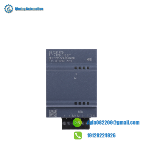 SIEMENS 6ES7 231-5PA30-0XB0 Analog Input Module for Industrial Control