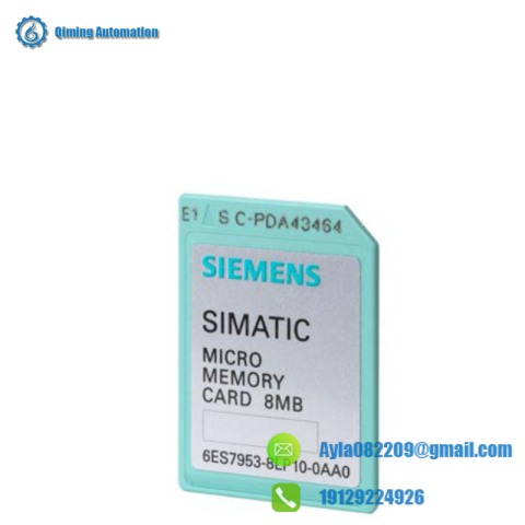 SIEMENS S7 Micro Memory Card 6ES7953-8LL20-0AA0, for Automation & Control
