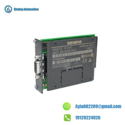 Siemens 6ES7963-2AA00-0AA0 - High-Performance Modular Control System