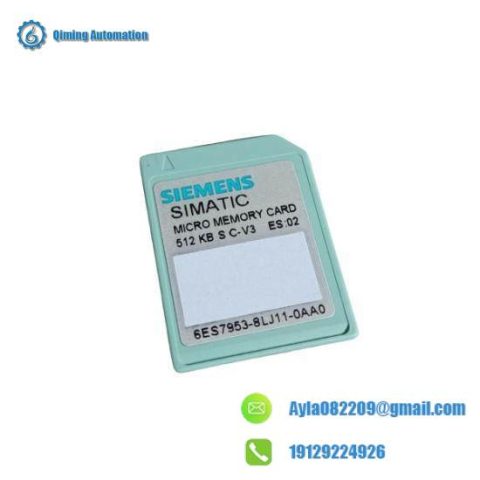 Siemens 6ES7 953-8LJ11-0AA0 Micro Memory Card for Industrial Control