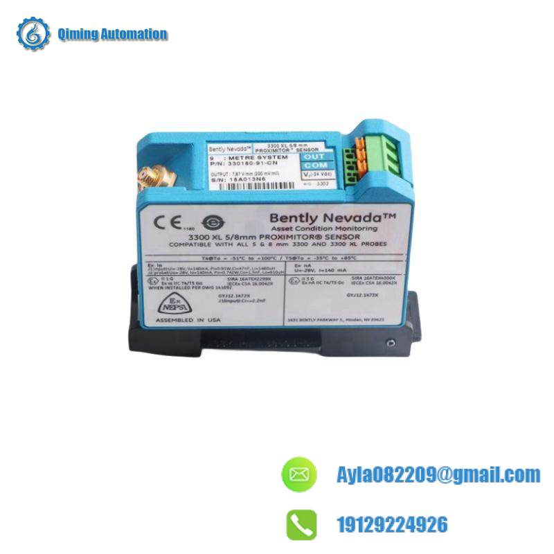 991-06-50-01-01_bently_nevada_thrust_transmitter_module.jpg Bentley Nevada 991-06-50-01-01 Thrust Transmitter Module