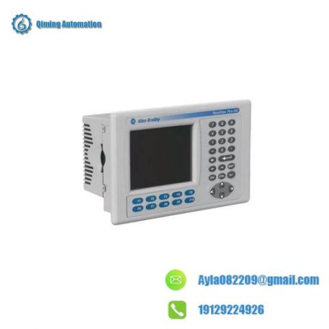 Allen-Bradley 2711P-B6C20D PanelView Plus 600 Compact Terminal, Touchscreen, 5.5 Inch Display, Ethernet, RS-232 & Modular Communication Interface, DC Power, 64MB RAM, 64MB FLASH