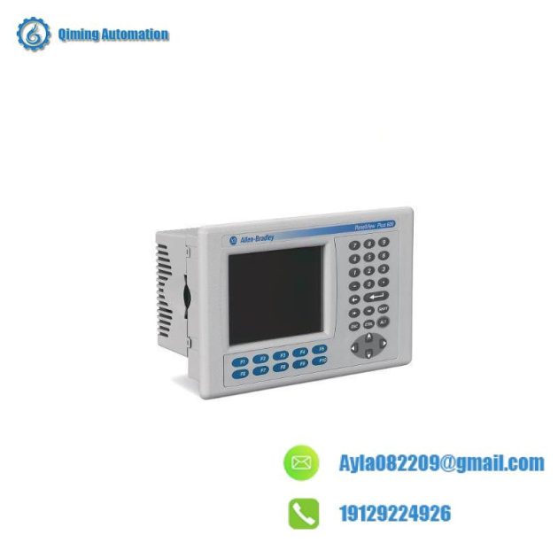 Allen-Bradley 2711P-B6C20D PanelView Plus 600 Compact Terminal, Touchscreen, 5.5 Inch Display, Ethernet, RS-232 & Modular Communication Interface, DC Power, 64MB RAM, 64MB FLASH