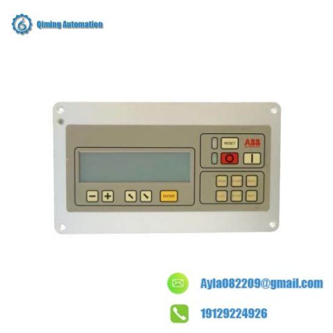ABB 3ASD399002A17 Display Unit; Producer: ABB