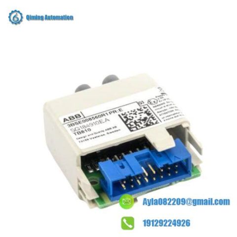 ABB 3BSE008560R1 TB810 Modulebus Optical Port, Industrial Automation Module