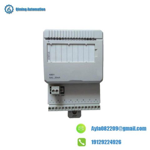 ABB 3BSE020512R1 AI801 8-Channel Analog Input Unit