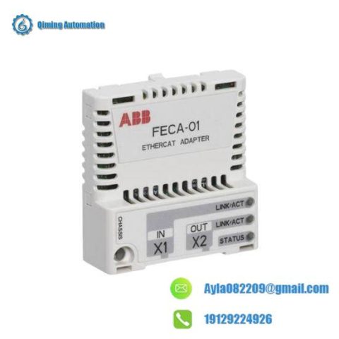 ABB FECA-01 EtherCAT Adapter - Industrial Control Module