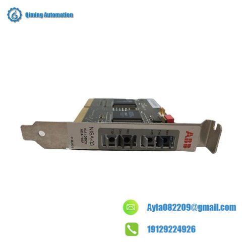 ABB NISA-03: Fiber Optic Interface Board, Advanced Industrial Control Module