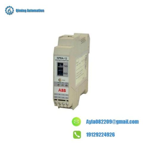 ABB NPBA12 3AFE64348221 Adapter Module, for Advanced Industrial Control Solutions
