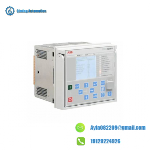 ABB REM615E Motor Protection & Control Relay, Advanced Industrial Automation Solution