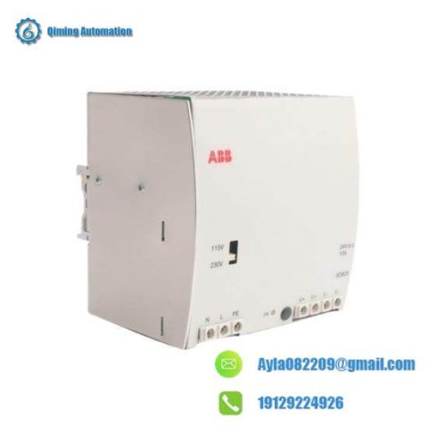 ABB SD823 Power Supply Module: High-Performance, Efficient Power Solution