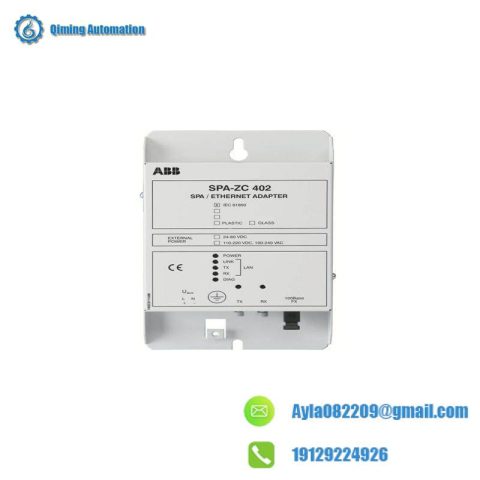 ABB SPA-ZC 400 Ethernet Adapter Module for Industrial Networking Solutions