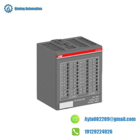 ABB AX522 8AI/8AO Power Supply Module: Advanced Control for Industrial Applications