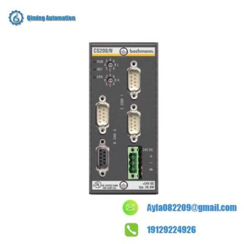 Bachmann CS200/N: Industrial PLC Module for Enhanced Control Systems