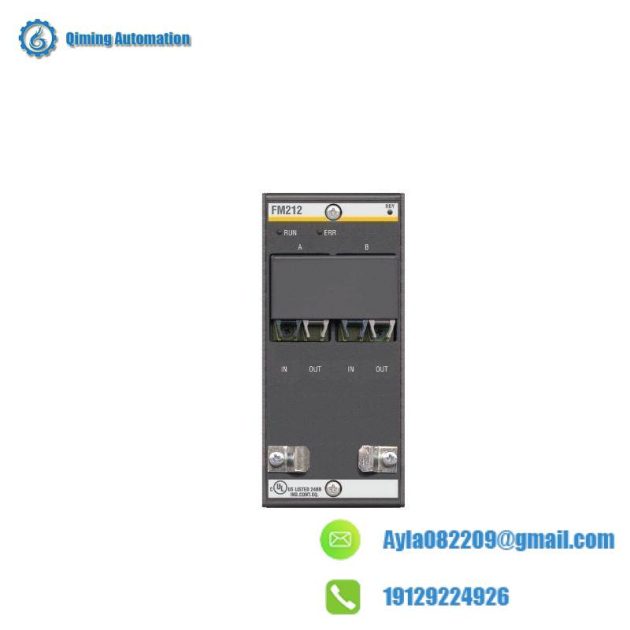 Bachmann FM212: Fastbus Master Module with 2 FO Interfaces, Enhancing Industrial Control Efficiency