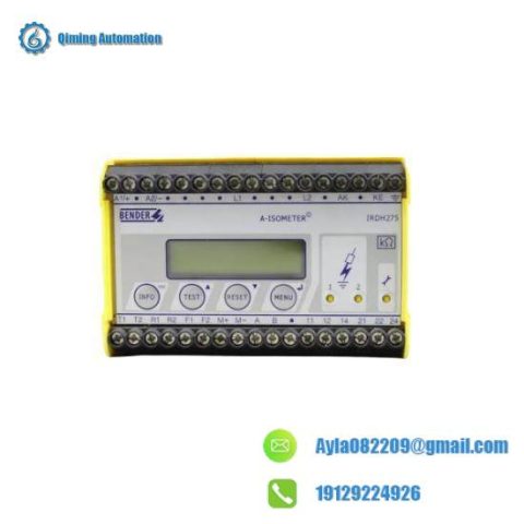 Bender IRDH275B-425 Insulation Monitoring Device - Advanced Technology for Electrical Safety