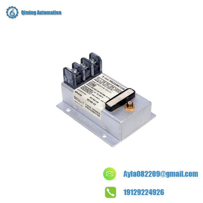 bently_nevada_18475-04_proximitor_sensor.jpg Bently Nevada 18475-04 Proximitor Sensor - Precision Industrial Control Module