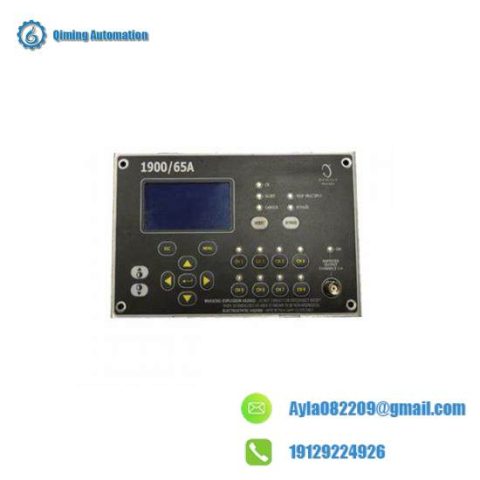 Bently Nevada 1900/65A-01-00-01-01-00 General Purpose Equipment Monitor: Advanced Monitoring Solution for Industrial Applications