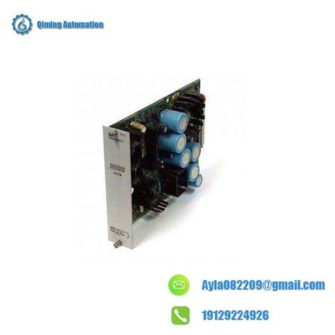 Bently Nevada 3300/12-01-01-00 Power Supply: High-Performance Control System Module