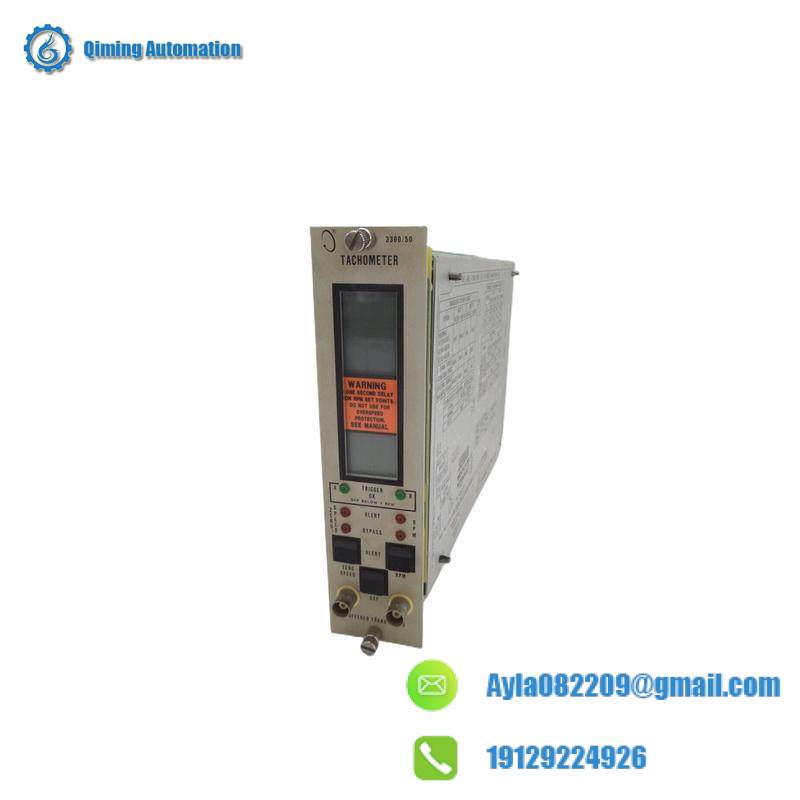 bently_nevada_3300_50-02-01-00-00_tachometer_module.jpg Bently Nevada 3300/50 Tachometer Module, High Precision Industrial Control Solution