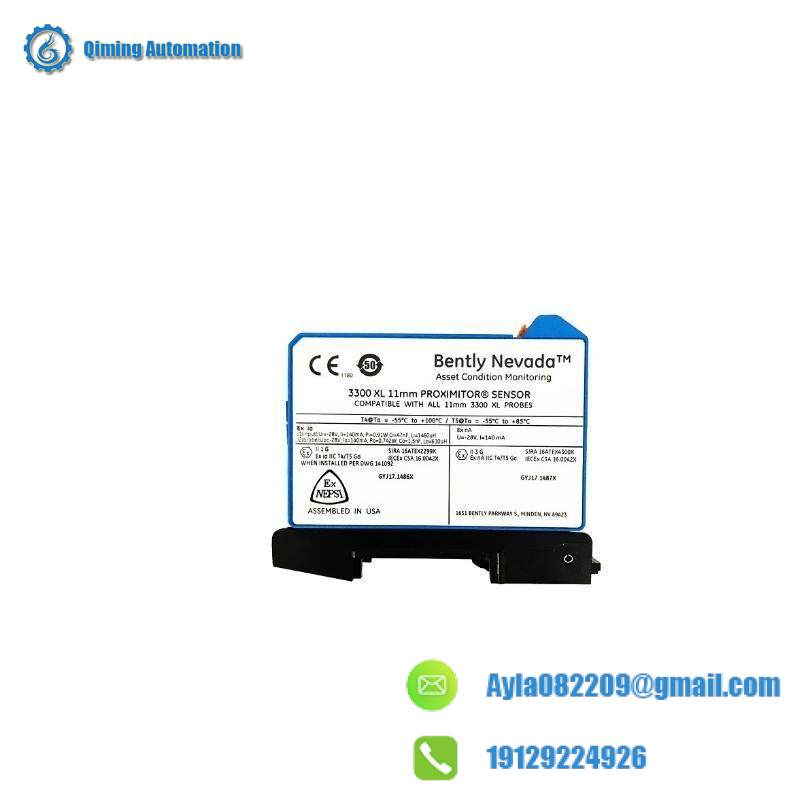 bently_nevada_330780-x1-cn_148367-16_3300_xl_11_mm_proximitor_sensor.jpg Bentley Nevada 330780-X1-CN, Precision Proximity Sensor, 11mm, 3300 XL Series