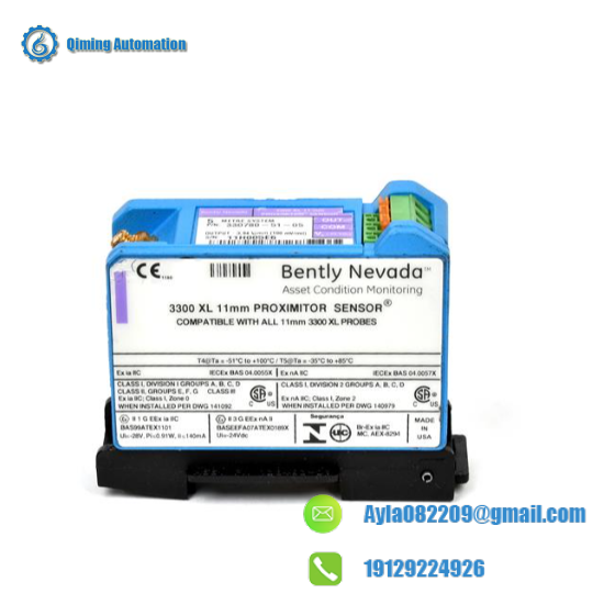 bently_nevada_330780-x1-cn_proximity_sensor.png Bently Nevada 330780-X1-CN: Precision Proximity Sensor for Industrial Control