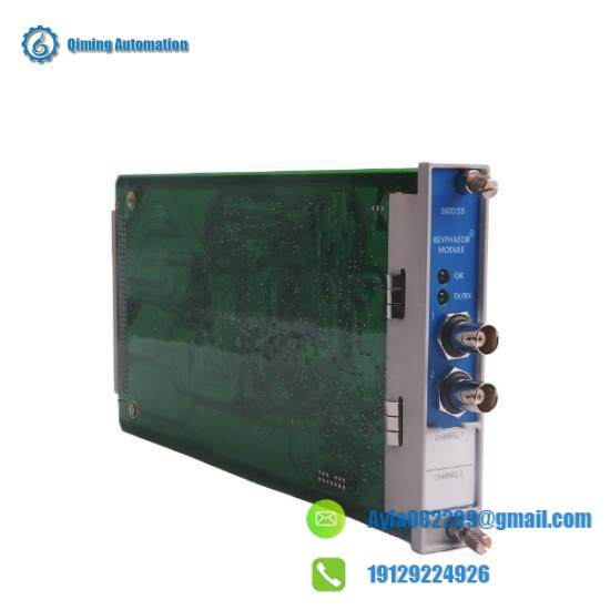 bently_nevada_3500_25-01-03-01_enhanced_keyphasor_module.jpg Bently Nevada 3500/25-01-03-01 Enhanced Keyphasor Module: Precise Signal Processing for Industrial Control Systems