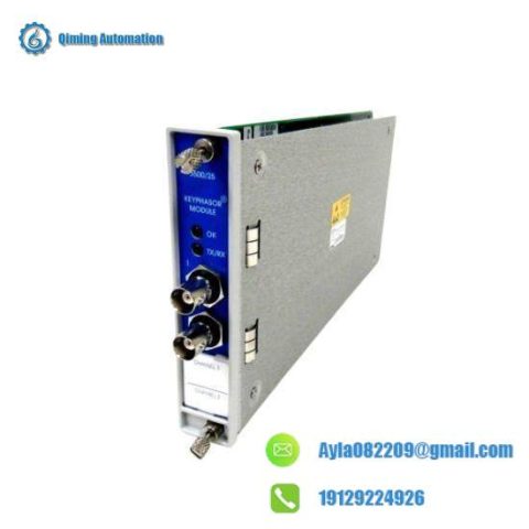 Bently Nevada 3500/25-02-01-01: Advanced Keyphasor Module for Industrial Automation