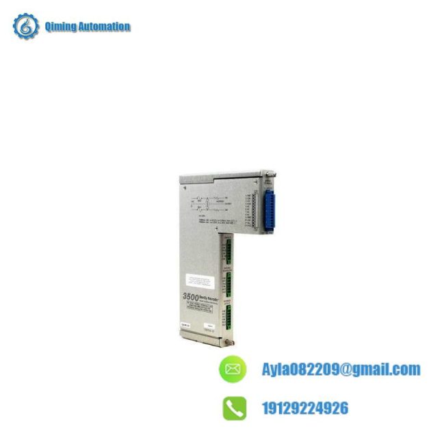 Bently Nevada 3500/61 136711-02 - I/O Module with Internal Barriers & Internal Terminations