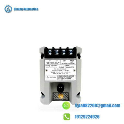Bently Nevada 991-25-50-01-00 Thrust Transmitter - Precision Monitoring for Industrial Control Systems