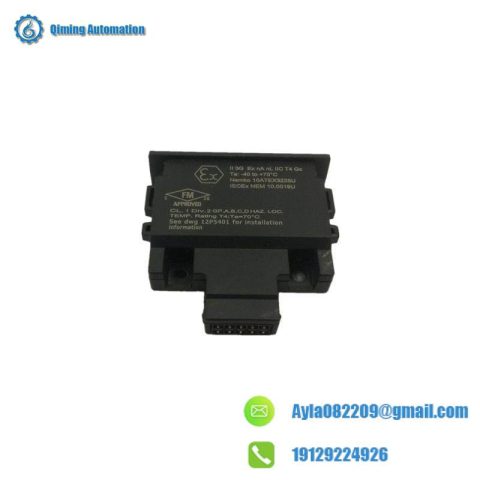 Emerson 12P4983X302 Charm Address Plug - Control Module, Enhancing Industrial Automation