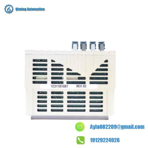 EMERSON 1C31181G01: Advanced Remote MAU Input Output Module