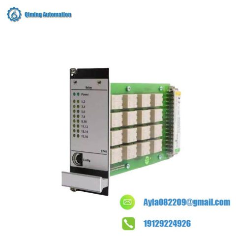 Emerson A6740-10 16-Channel Relay Output Module