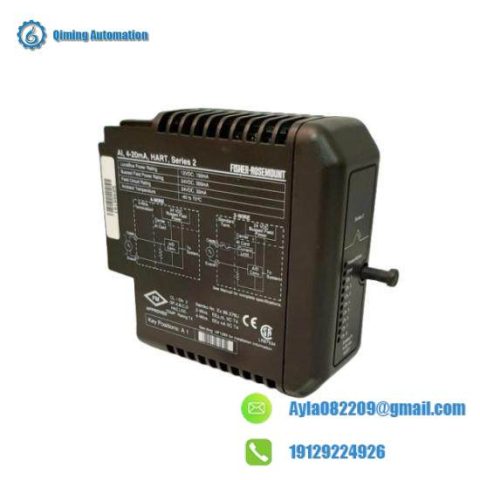 Emerson DeltaV VE4003S2B1 Analog Input Card for Industrial Control Systems