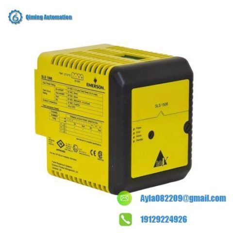 EMERSON KJ2201X1-BA1 | SLS1508 Logic Solver for Industrial Control Systems