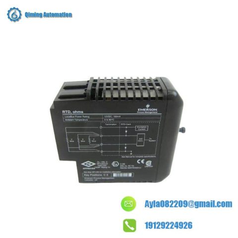 Emerson KJ3002X1-BA1 12P0680X132 VE4003S2B2 Input Module - Advanced Control Solutions for Industrial Automation