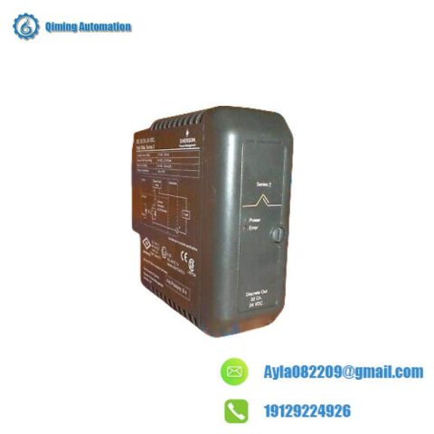 Emerson KJ3204X1-BA1 12P3275X022 Discrete Output Module: Precision Control in Industrial Automation