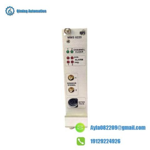 Emerson Ovation MMS6220 Monitoring Module, Precision Engineered for Industrial Control Solutions