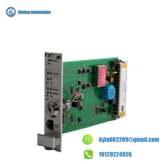 epro_emerson_mms_6831_interface_card.jpg EPRO EMERSON MMS 6831 Interface Card, High-Performance PLC Module